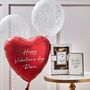 Personalised Valentine's Day Balloon And Chocolate Set Delivered Free On Feb 14th, thumbnail 1 of 4