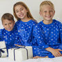 Children's Personalised Christmas Snowflake Pyjamas, thumbnail 1 of 10