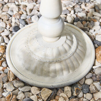 Ivory Standing Bird Feeder, 5 of 6