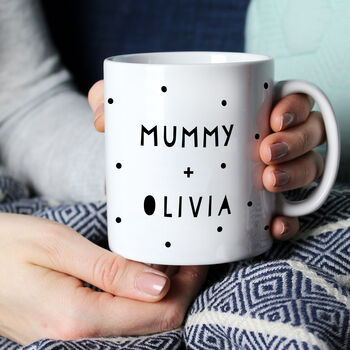 Personalised Mummy / Daddy + Name Ceramic Mug, 3 of 5