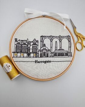 Harrogate Skyline Beginners Embroidery Kit, 2 of 8