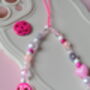 Pastel Personalised Halloween Phone Charm, thumbnail 2 of 6