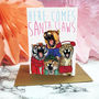 Caroling Cats 'Santa Claws' Christmas Card, thumbnail 2 of 3