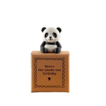 Have A Stu Panda Ous Birthday Tiny Little Gifts, 3 of 3