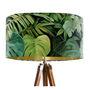 Altamira Jungle Palm Leaves, Tropical Lampshade, thumbnail 7 of 7