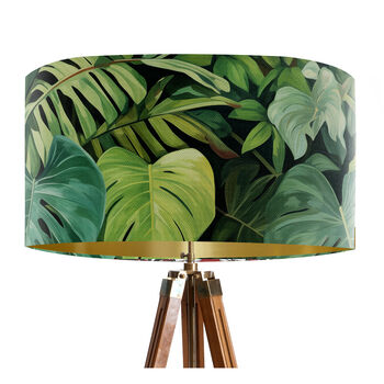 Altamira Jungle Palm Leaves, Tropical Lampshade, 7 of 7
