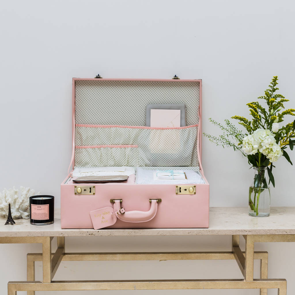 Personalised Memory Suitcase Keepsake Box For Mum By meminio