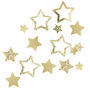 Gold Foiled Star Shaped Party Table Confetti, thumbnail 2 of 3