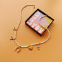 Lucky You! Vegan Pearl Lucky Charm Necklace, thumbnail 9 of 11