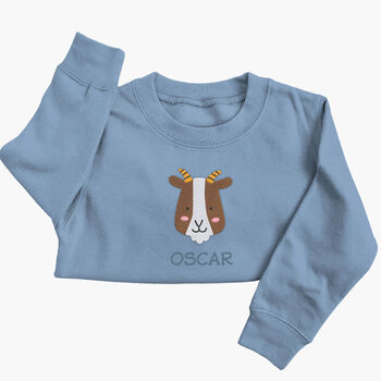 On The Wild Side Embroidered Children's Farm Jumper, 11 of 12