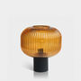 Abigail Ahern Amber Glass Portable Lamp, thumbnail 2 of 3