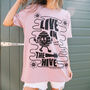 Live In The Hive Women's Festival T Shirt, thumbnail 2 of 3