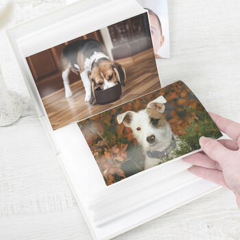 Personalised Dogs 6x4 Photo Album With Sleeves, 5 of 7
