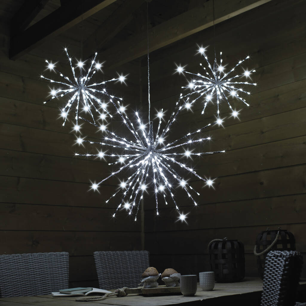 Starburst Outdoor Party Light With LED Bulbs