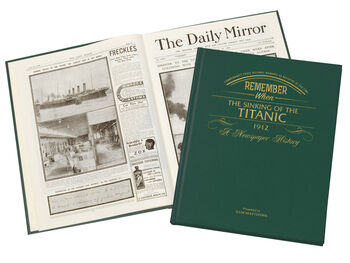 The Titanic Personalised Iconic History Book, 3 of 3