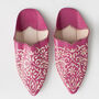 Moroccan Decorative Babouche Slippers, thumbnail 3 of 5