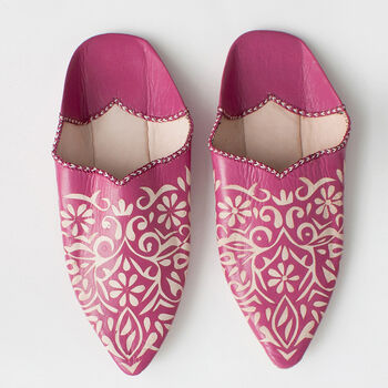 Moroccan Decorative Babouche Slippers, 3 of 5