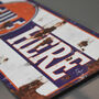 Sold Here Motor Oil Sign, thumbnail 4 of 4