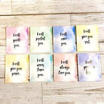 God's Promises Watercolour Tea Gift | Bible Scriptures | Christian Gift, 2 of 6