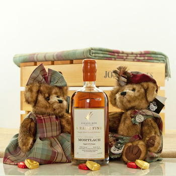 Auld Scotland Tartan Bear And Mortlach Whisky Hamper, 5 of 6