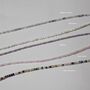 Dainty Crystal Gemstone Choker Necklace, thumbnail 5 of 7