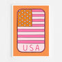 USA Western Style Flag Print, thumbnail 5 of 5
