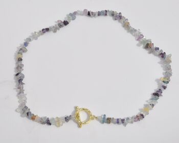 Healing Crystal Chip Necklace Gift For Her, 9 of 12