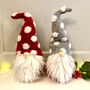 Christmas Fabric Tall Hat Gonk, thumbnail 1 of 4