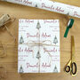 Personalised Nordic Couples, Christmas Wrapping Paper, thumbnail 4 of 6