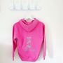Girls Personalised Dance And Ballet Hoodie, thumbnail 2 of 7