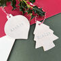 Personalised Christmas Tree Decorations, thumbnail 2 of 8