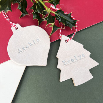 Personalised Christmas Tree Decorations, 2 of 8
