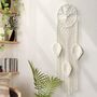 Tree Of Life Dream Catcher Macrame Wall Hanging, thumbnail 5 of 7