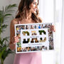 Personalised Dad Photo Collage Frame Gift, thumbnail 2 of 4