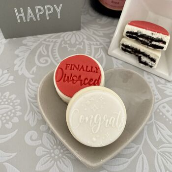 'Finally Divorced' Chocolate Covered Oreo Twin Gift, 12 of 12