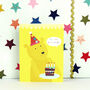 Mini Bear Birthday Card, thumbnail 4 of 5