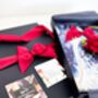 Fairytale Personalised Velvet Rose Christmas Boxed Card, thumbnail 4 of 8