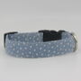Light Blue Star Dog Collar And Lead Accessories Set, thumbnail 11 of 12