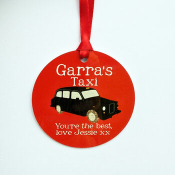 Personalised Dad's Taxi Sign, 11 of 12