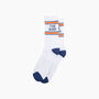 The Boss Organic Cotton Sports Socks In White, thumbnail 3 of 4