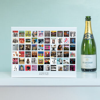 60th Celebration Photo Collage Memory Box, 2 of 3