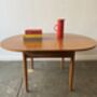 Mid Century Modern Extending Dining Table By Schrieber, thumbnail 3 of 12