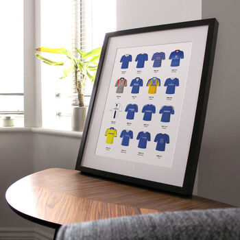 Classic Football Kits Team Print, 2 of 8