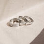 Personalised Affirmation Mantra Ring In Silver Or Gold, thumbnail 3 of 10