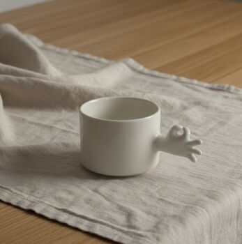 'OK' Gesture Handmade Porcelain Cup, 4 of 4