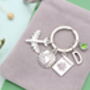 Personalised Travel Keyring Travel Bag Charm, thumbnail 9 of 11
