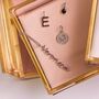 Solid Sterling Silver Personalised Name Pendant, thumbnail 4 of 5