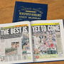 Andy Murray Personalised Tennis Gift Newspaper History Book, thumbnail 8 of 12