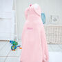 Personalised Bunny Children's Hooded Towel, thumbnail 2 of 7