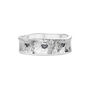 Personalised Happily Ever After Sterling Silver Heart Ring, thumbnail 7 of 9
